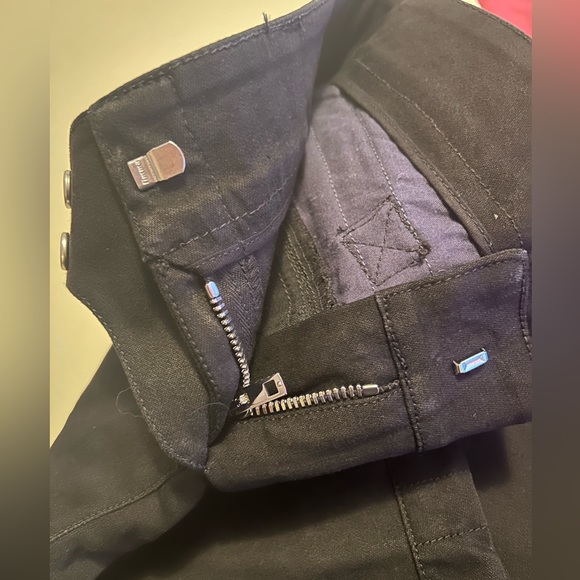 BALMAIN black skinny moto denim jeans - Picture 13 of 13